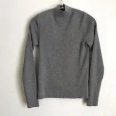 【YECCA VECCA】ラメ混ハイネックリブニット　F