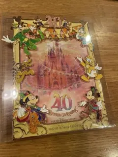 東京ディズニーリゾート 40周年 フォトフレーム