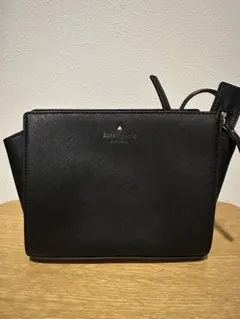 kate spade ブラック ショルダーバッグ