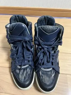 DIESEL S-Titannタイタンデニム ハイカットスニーカー 26.5