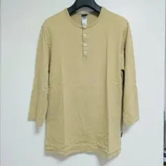 patagoniaパタゴニア　 ヘンリーネック 七分袖カットソー MEN'S M