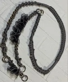 パラコード。:+*.スマホ4wayショルダーストラップ