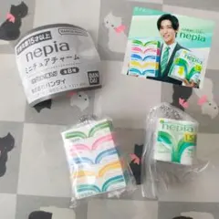 新品未使用 nepia ミニチュアチャーム 2種セット
