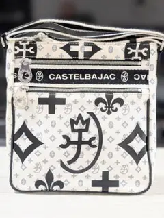 CASTELBAJAC ショルダーバッグ ホワイト/ブラック