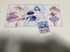 アイカツ ポストカード 4枚セット