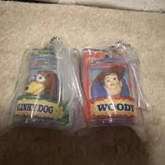 トイ・ストーリー ミニフィギュア キーホルダー 2種セット
