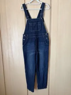 デニムサロペット オーバーオール L