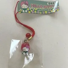 ご当地キティ★長崎限定★チューリップ★ストラップ★根付け★2003年バージョン