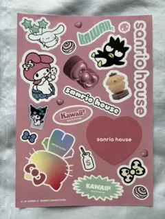 sanrio house ステッカー シール 限定