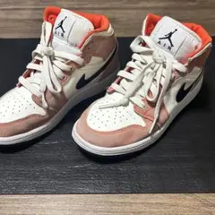 NIKE AIR JORDAN 1 MID SE (GS) 22.5cm