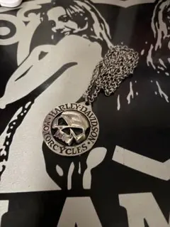 Harley-Davidson スカル ネックレスのサムネイル