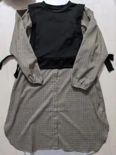 レディース ベスト付 ワンピース M