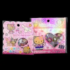 サンリオ クリスタルシール おはじきシール 日焼け キティ キャラクターズ