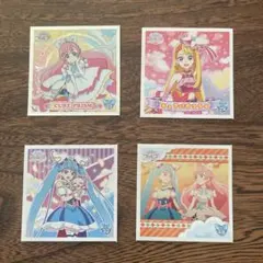 プリキラシールコレクション　ひろがるスカイプリキュア　4枚