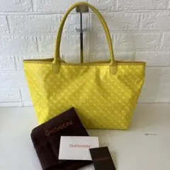 ✨美品✨ゲラルディーニ　トートバッグ　ソフティ　イエロー　3930
