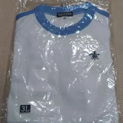 めぐみ幼稚園 体操服 3L ホワイト/ブルー