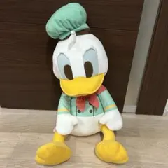 ドナルドダック　赤いほっぺ　スーパーラージぬいぐるみ