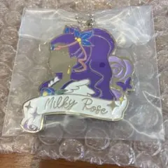 一番くじプリキュアMilky Rose メタルチャーム 約5cm チェーン付き