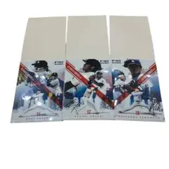 フラットガシャポン MLB クリアファイル 大谷 山本 佐々木3枚セット