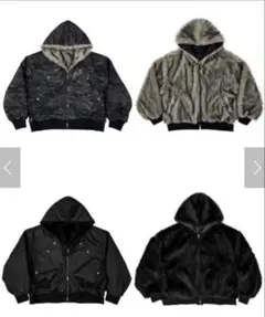 Rosen Kreuz】REVERSIBLE FUR BLOUSON 完売品 - メルカリ