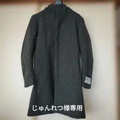 TAKEO KIKUCHI LA TORRE フード付き グレー コート