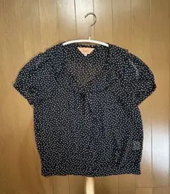 【美品】sunauna ドットブラウスのサムネイル