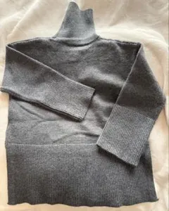 BASEMENT online グレー タートルネック ニットセーター