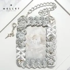 ホイップデコ 硬質ケース トレカケース フォトフレーム グレー ホワイト 白