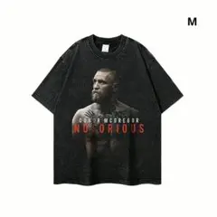 コナー マクレガー NOTORIOUS ヴィンテージ加工 半袖 Tシャツ Mのサムネイル