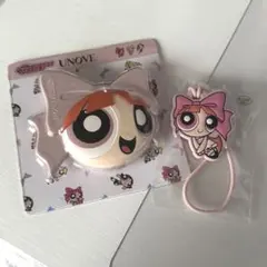 UNOVE パワーパフガールズ ブロッサム コーム＆ミラーセット キーホルダー