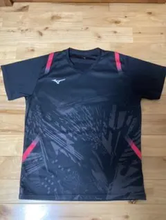 きょう様専用！！【中古】バドミントンゲームシャツ ミズノ（ブラックピンク1枚）