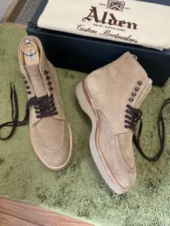 美品】Alden 6244F LHS タンスエード ペニーローファー - メルカリ
