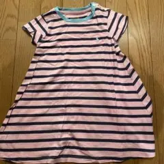 Polo Ralph Lauren ストライプ 半袖ワンピース 100cm