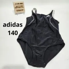 【adidas】(140)　リユース【競泳水着】女子水着　中古（No.267）