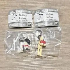 ウォレスとグルミット　めじるしアクセサリー　ガチャ　ショーン　グルミット