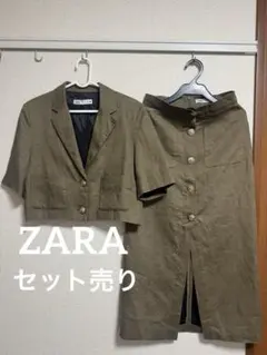 【ZARA】 セットアップ スカート