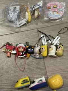 平成レトロ ライトン ブタ ストラップ キーホルダーまとめ売り 9個