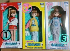 リカちゃん 3体セット Sailors