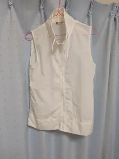 元町 Hampstead ピュアコットン100% ノースリーブブラウス - メルカリ