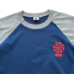 90's NIKE 風車 ロゴ ラグランTシャツ