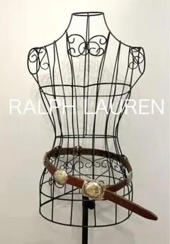 希少✨ RALPH LAUREN ラルフローレン コンチョ ベルト ヴィンテージ