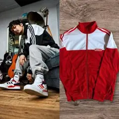 【常田大希着用モデル】adidas originalsファイヤーバード 赤白 L