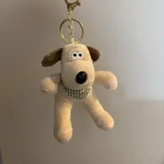 グルミット　キーホルダー　ぬいぐるみ　キーチャーム　犬　ふわふわ　韓国　大人気