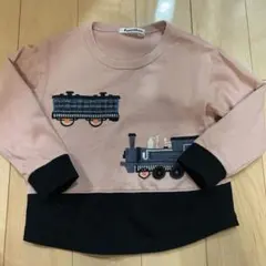 ファミリア　長袖カットソー　100 電車