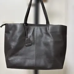 GREEN LABEL RELAXING レザー トートバッグ ブラウン