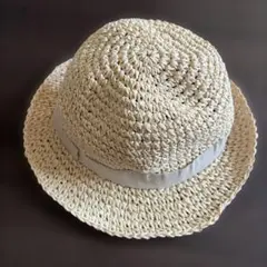 子ども 麦わら帽子 50cm キッズのサムネイル