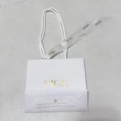 Dior ディオール ショップ袋 紙袋 リボン付き プレゼント包装 リップ