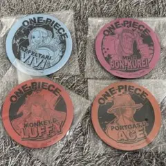 限定商品】ワンピース ジャンプ喫茶 ルフィ サンジ ゾロ コースター