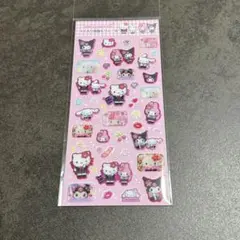 【正規品】サンリオ ラメ入り樹脂盛りシール 平成 ボンボンドロップ