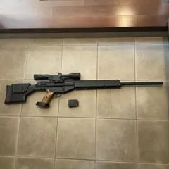 中古品)マルゼンAPS-2 SVフルカスタム+ORCAストック+ライフルケース